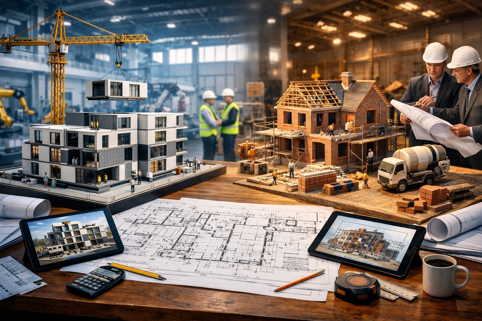 Modular vs Traditional Construction - Brick by brick