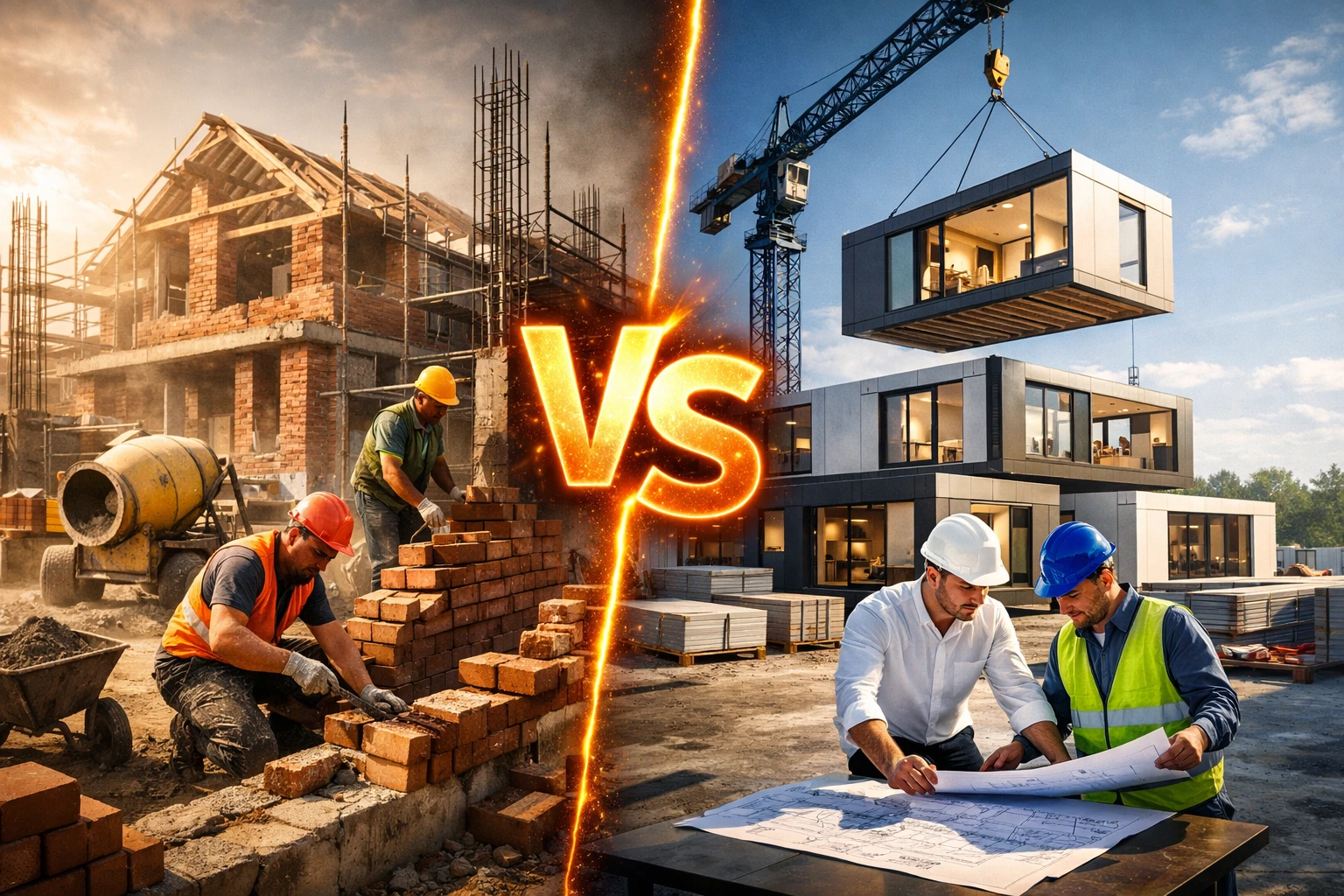 Modular vs Traditional Construction Modular vs Traditional Construction