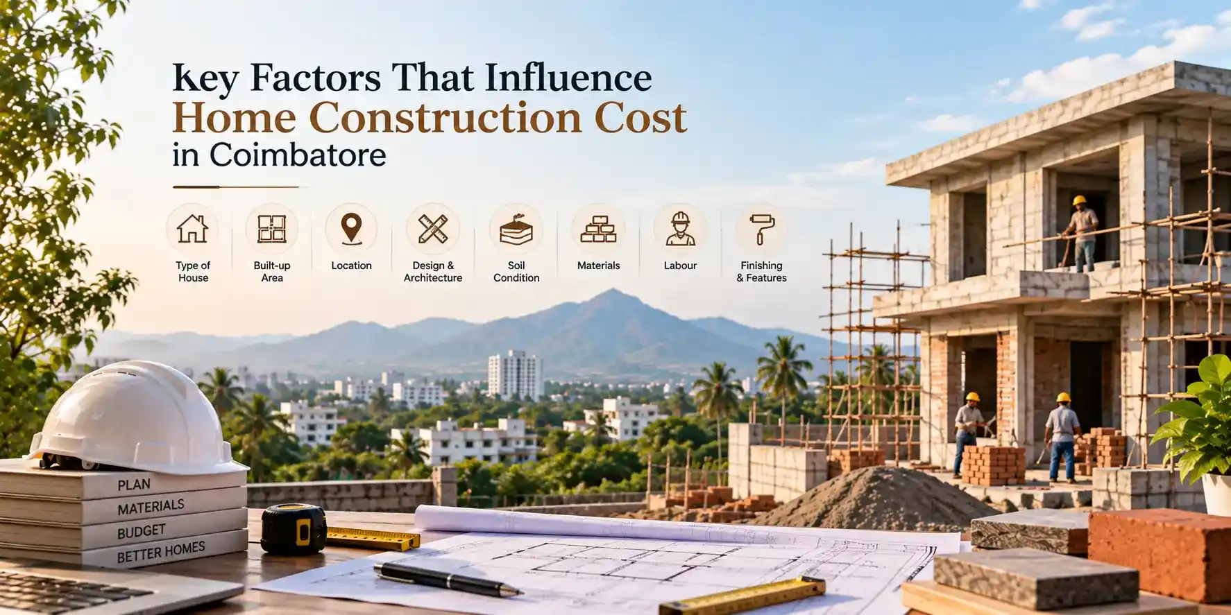 Home Construction Cost in Coimbatore - Brick by Brick